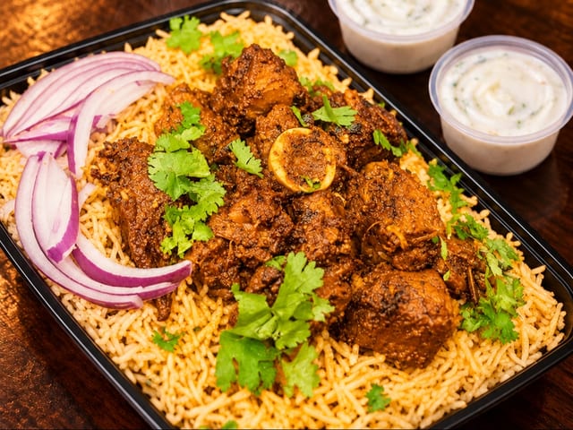 Raju Gari Mutton Pulao - HT.